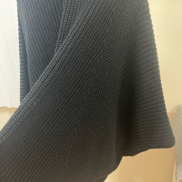 BLACK CARDIGAN SIZE M./L . Crochet style. - Picture 8 of 12